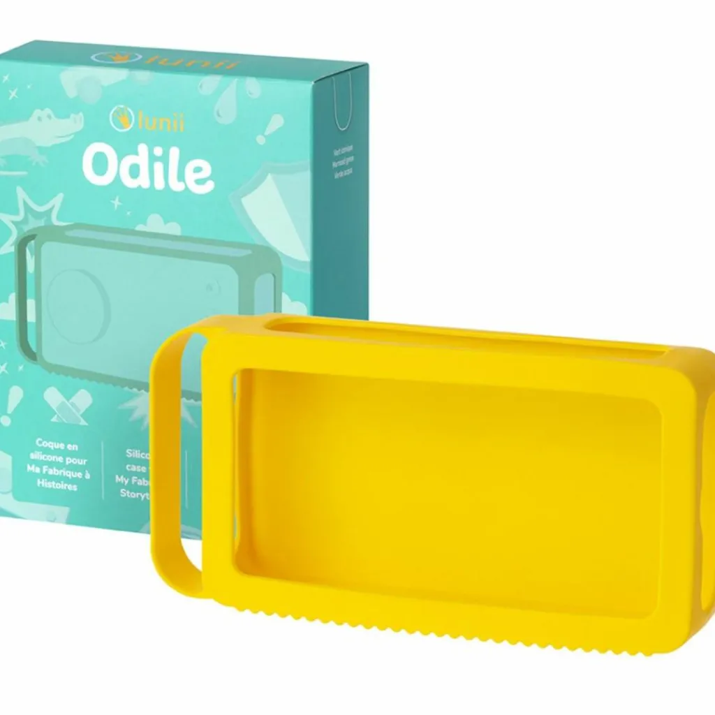 New Coque Odile Jaune pour conteuse Ma fabrique à Histoires Conteuse