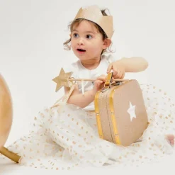 Online Couronne à paillettes Dorée Accessoires De Déguisement