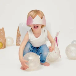 Clearance Couronne à paillettes Rose Accessoires De Déguisement