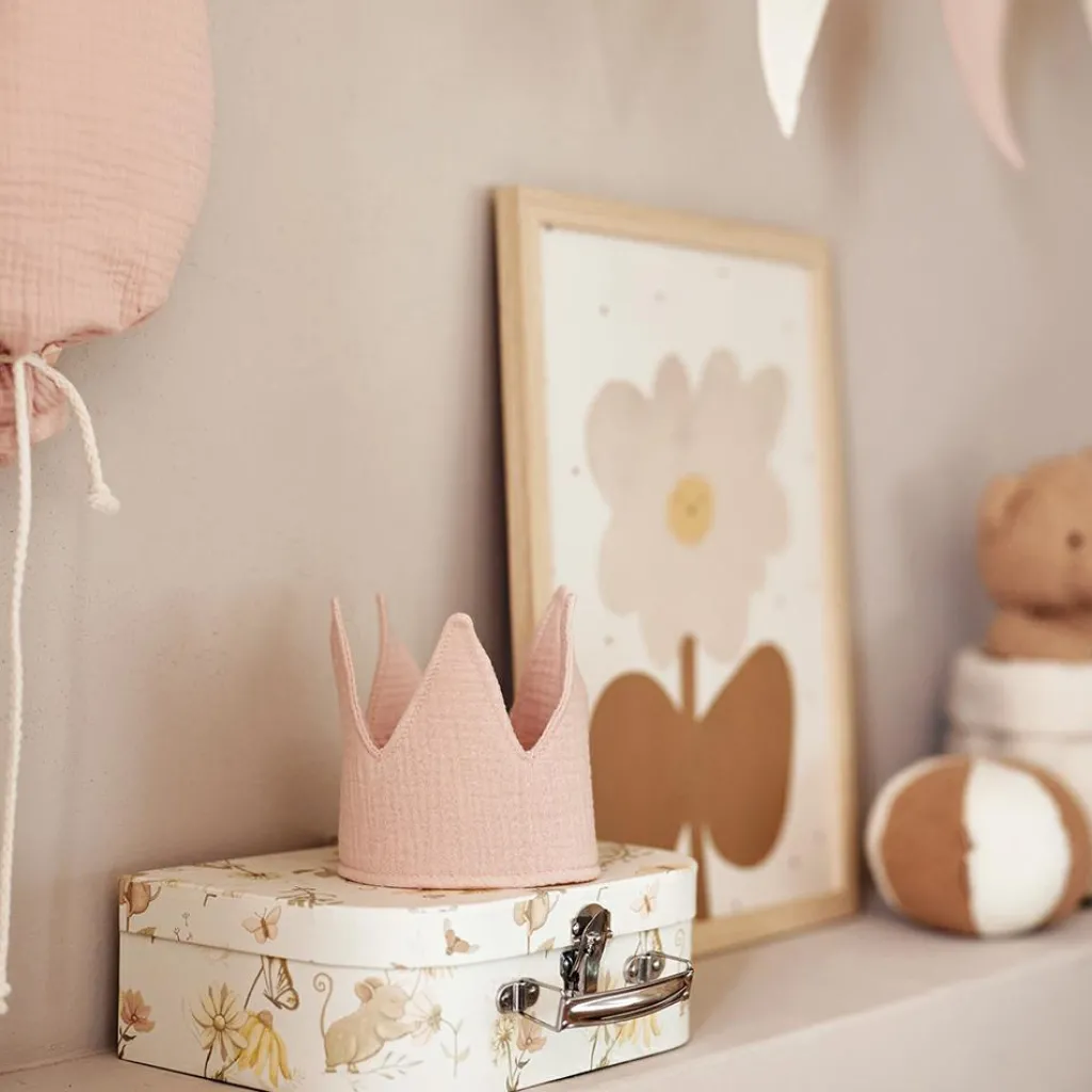 New Couronne d'anniversaire en tissu Wild Rose Accessoires De Déguisement