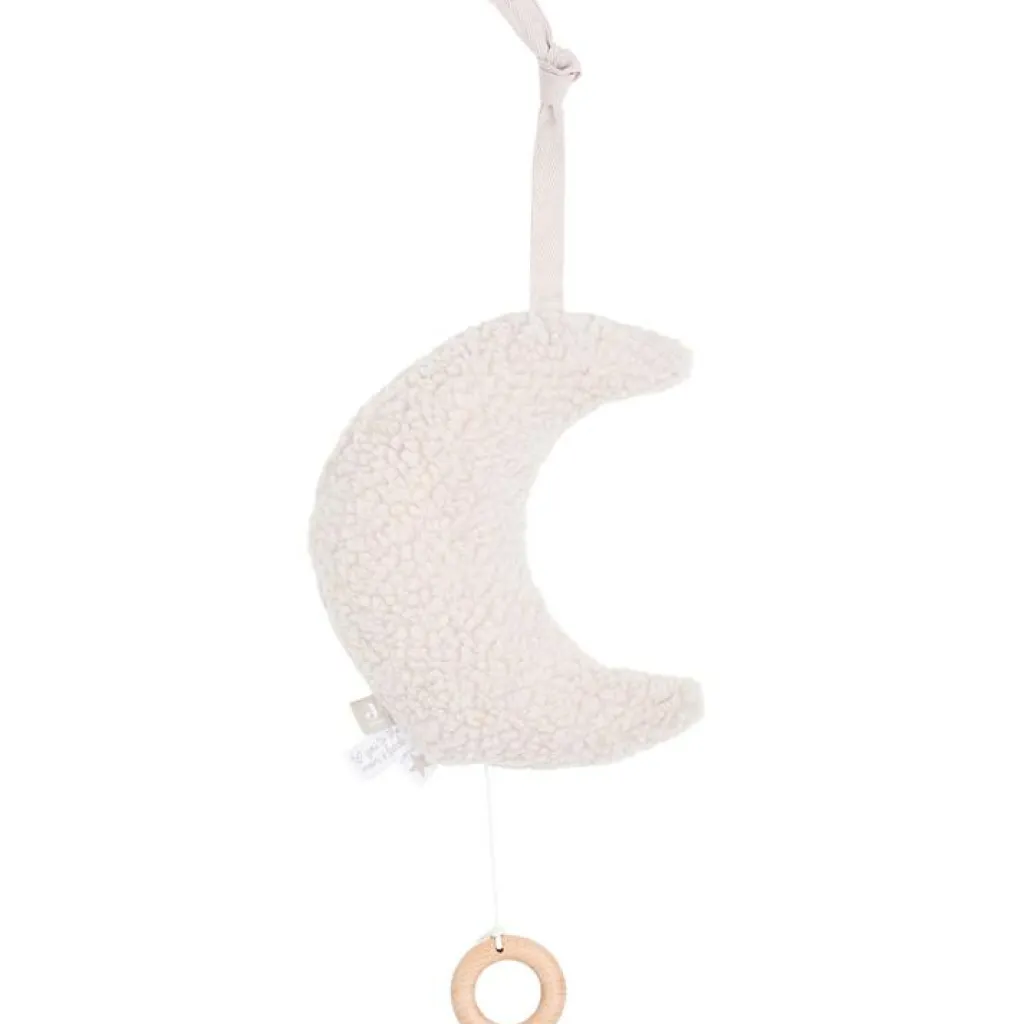 Hot Coussin musical à suspendre Lune Nougat Peluche Musicale