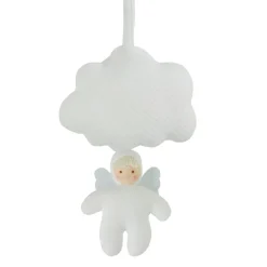 Online Coussin musical nuage ange blanc (21 cm) Peluche Musicale
