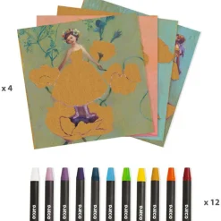 Outlet Crayons de cire Inspired by Edgar Degas Dessin Et Peinture