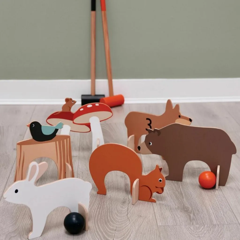 Sale Croquet d'intérieur forêt Jeu D'Adresse