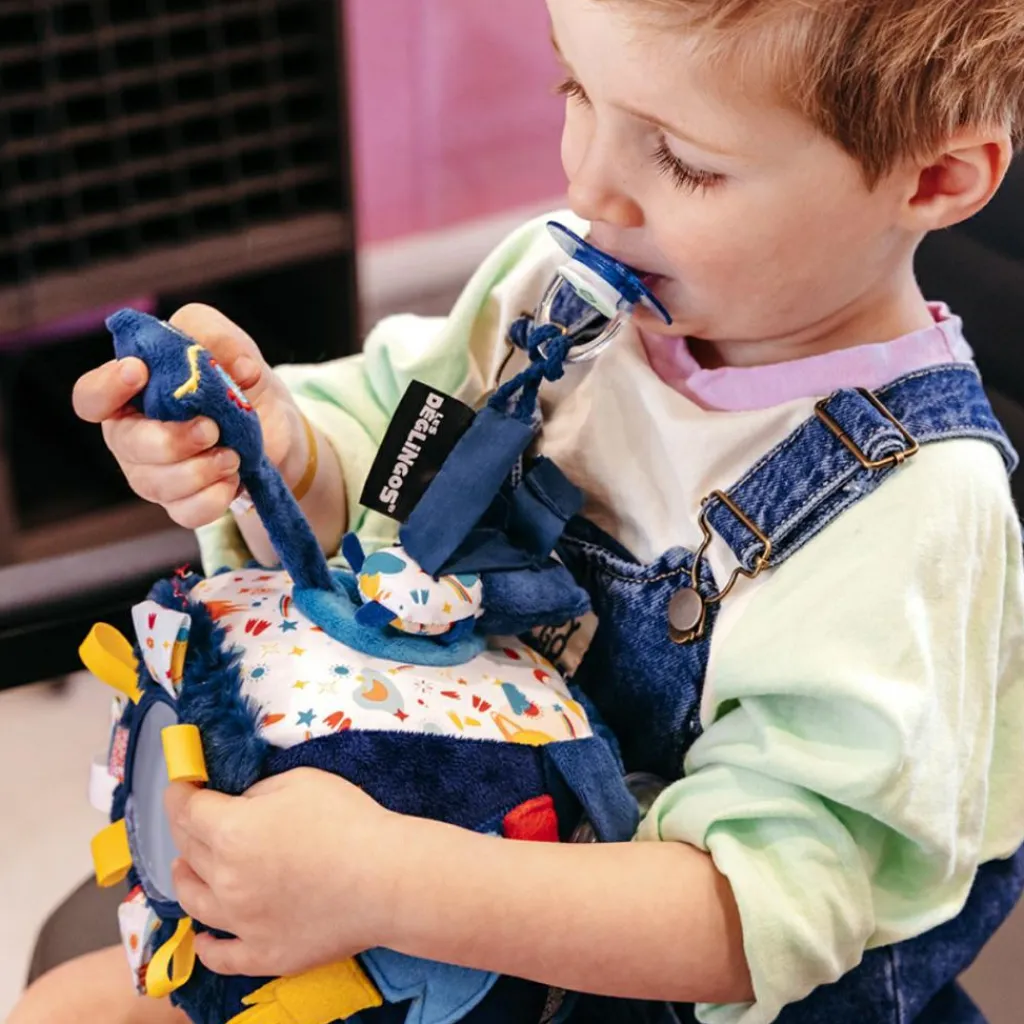 Hot Cube d'activités Astros le Hibou Balle / Cube D'Activités