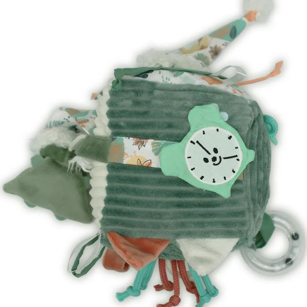 New Cube d'activités Chillos le Paresseux (12 cm) Balle / Cube D'Activités