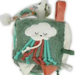 New Cube d'activités Chillos le Paresseux (12 cm) Balle / Cube D'Activités