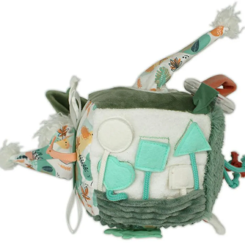 New Cube d'activités Chillos le Paresseux (12 cm) Balle / Cube D'Activités