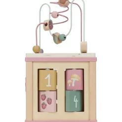 Sale Cube d'activités en bois FSC Fairy Garden Balle / Cube D'Activités