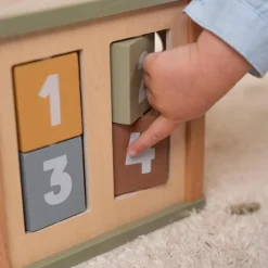 Best Cube d'activités en bois Little Farm Balle / Cube D'Activités