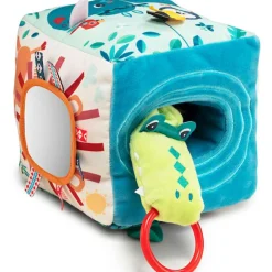 Hot Cube d'activités sonore en tissu Jungle (13 cm) Balle / Cube D'Activités