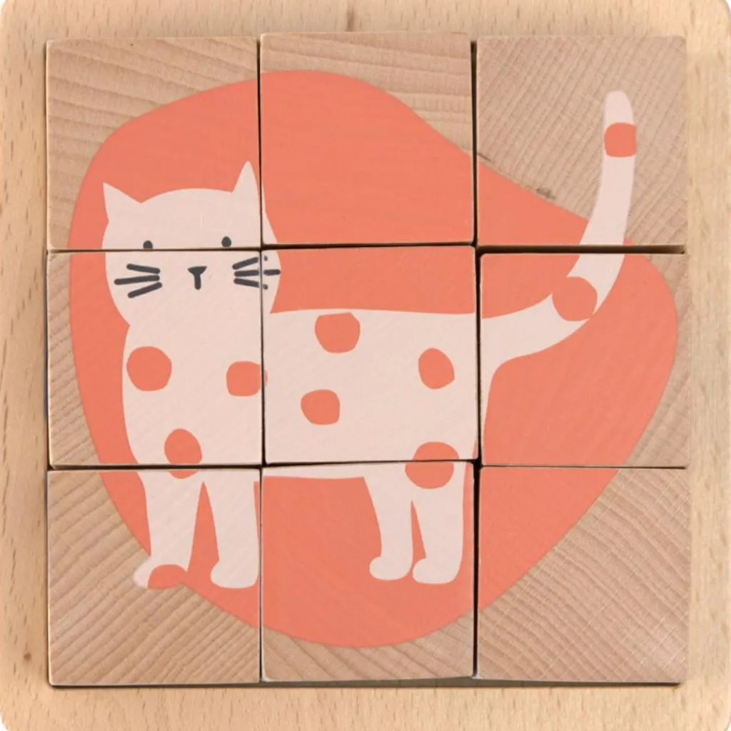 New Cube Puzzle en bois Little Mateys Puzzle