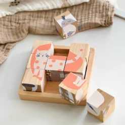 New Cube Puzzle en bois Little Mateys Puzzle