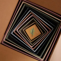 New Cubes à empiler Animaux nordiques Jouet À Empiler