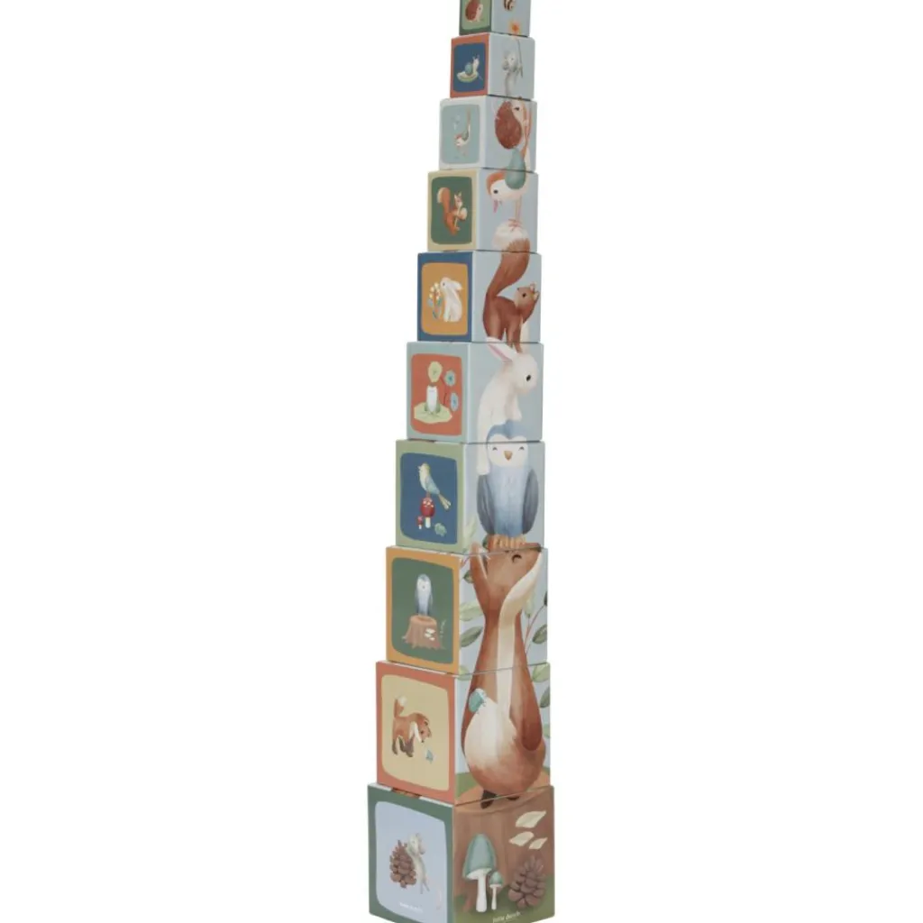 Outlet Cubes à empiler en carton FSC Forest Friends Jouet À Empiler