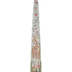 Outlet Cubes à empiler en carton FSC Fairy Garden Jouet À Empiler