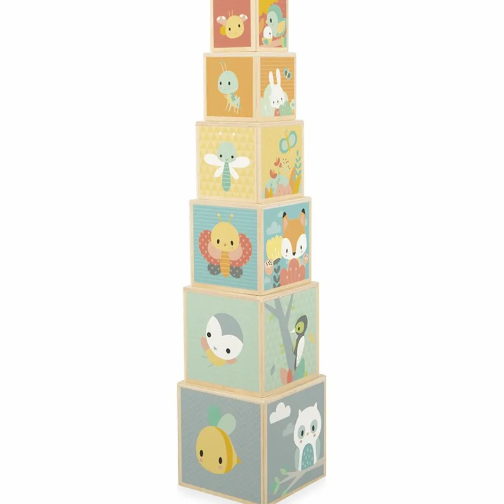 Online Cubes à empiler Pure (6 pièces) Jouet À Empiler