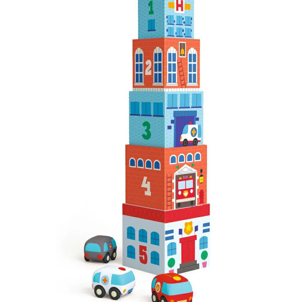 Online Cubes à empiler Topani car Jouet À Empiler