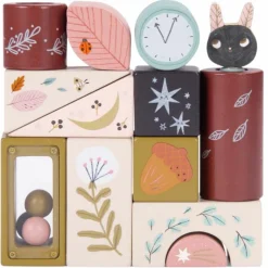 Best Cubes d'activités Après la pluie Jouet À Empiler