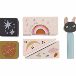 Best Cubes d'activités Après la pluie Jouet À Empiler