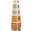 Outlet Cubes empilables en bois Jouet À Empiler