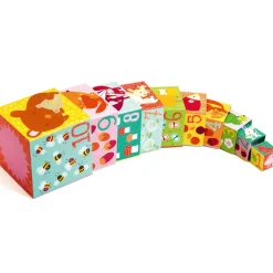 Outlet Cubes empilables Forêt (10 cubes) Jouet À Empiler