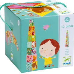 Outlet Cubes empilables Forêt (10 cubes) Jouet À Empiler