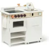 Discount Cuisine avec lave-vaisselle Kid's Hub blanche Enfant Cuisine Enfant