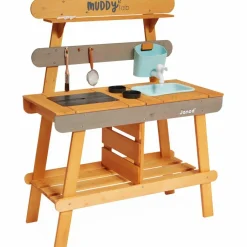Cuisine d'extérieur en bois Muddy Lab Enfant Cuisine Enfant