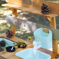 Cuisine d'extérieur en bois Muddy Lab Enfant Cuisine Enfant