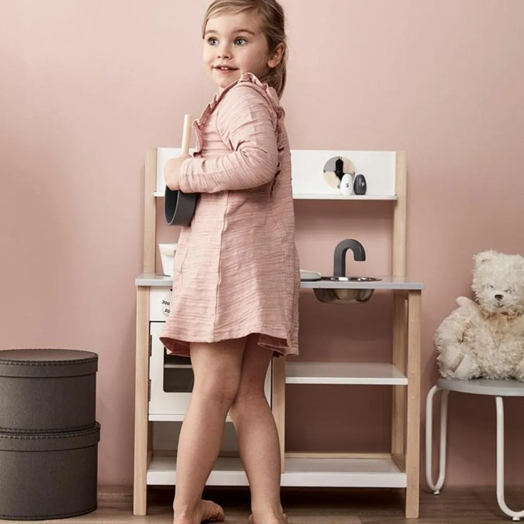 Sale Cuisine en bois blanche Enfant Cuisine Enfant