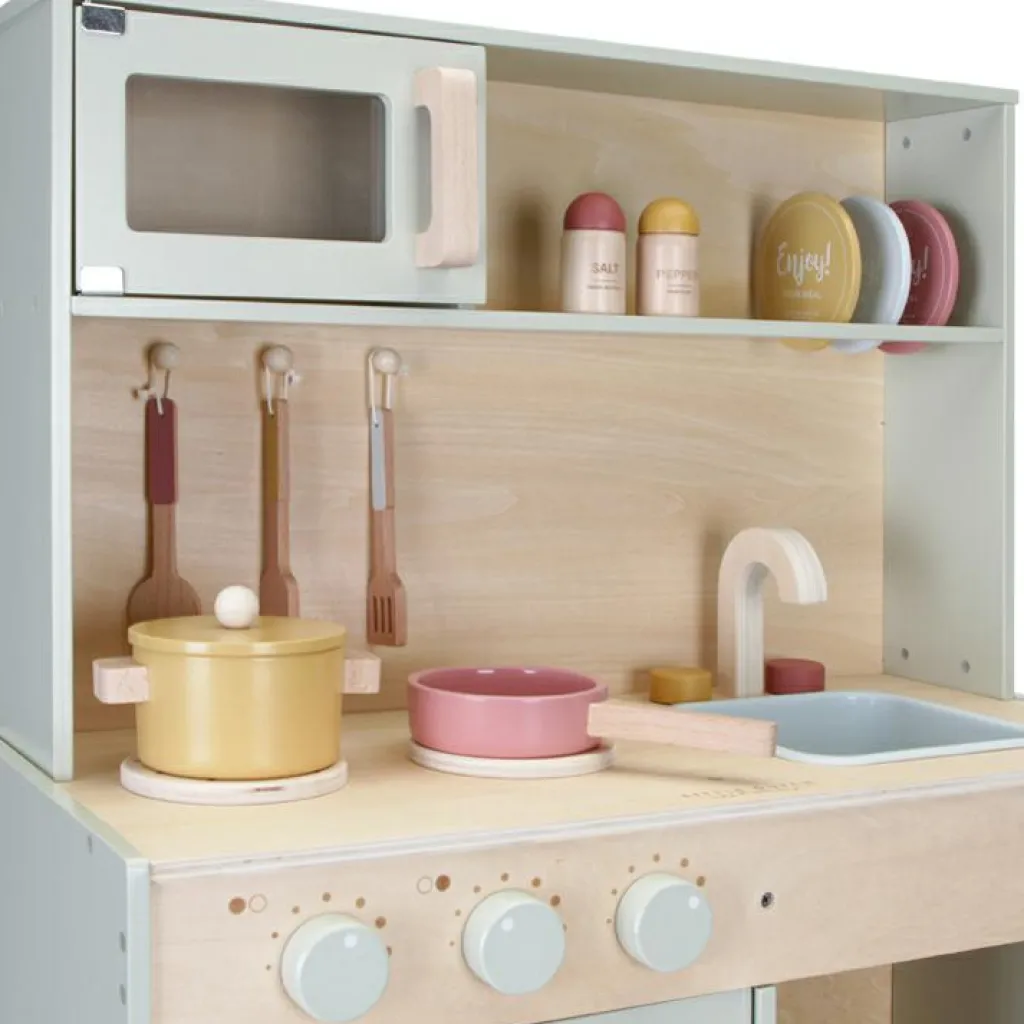 Cuisine en bois mint Enfant Cuisine Enfant