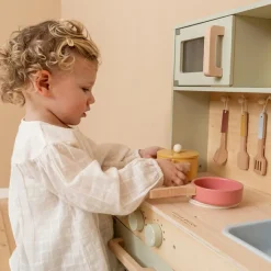 Cuisine en bois mint Enfant Cuisine Enfant
