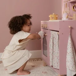 Hot Cuisine en bois Rose Enfant Cuisine Enfant
