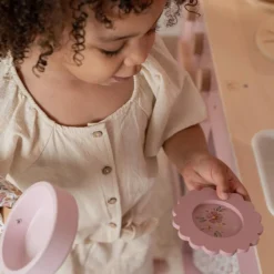 Hot Cuisine en bois Rose Enfant Cuisine Enfant
