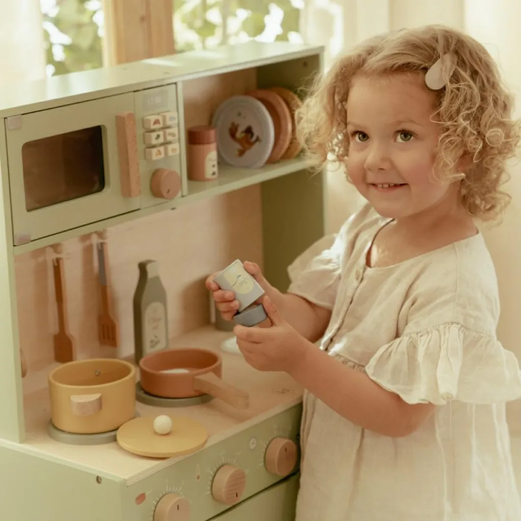 Discount Cuisine en bois Vert Enfant Cuisine Enfant