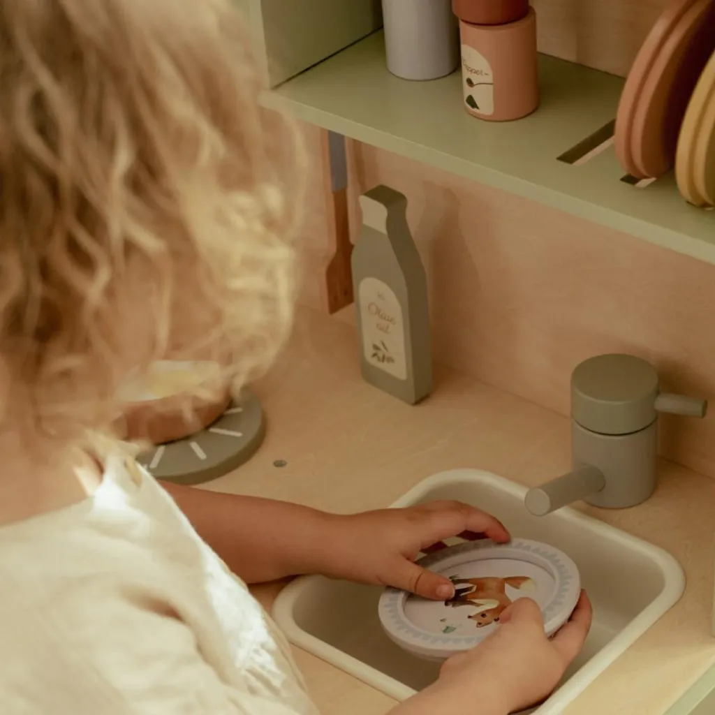 Discount Cuisine en bois Vert Enfant Cuisine Enfant