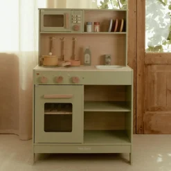 Discount Cuisine en bois Vert Enfant Cuisine Enfant