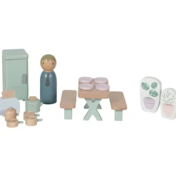 Online Cuisine et accessoires en bois pour maison de poupées Accessoires Pour Univers De Jeu