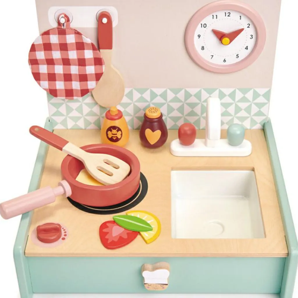 Outlet Cuisine pliable en bois Enfant Cuisine Enfant