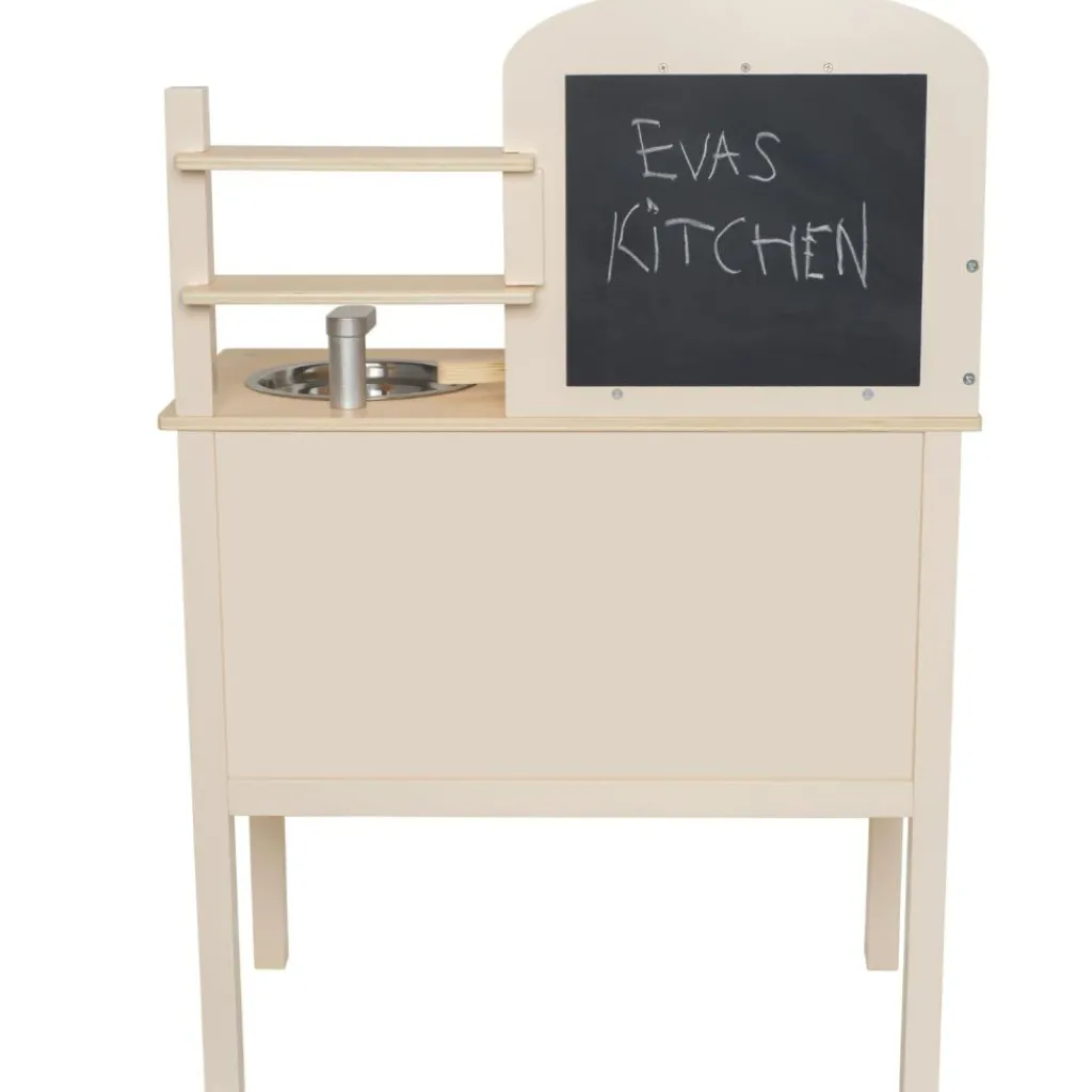 Sale Cuisinière en bois Crème Enfant Cuisine Enfant