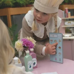 New Cuisinière en bois rose Enfant Cuisine Enfant