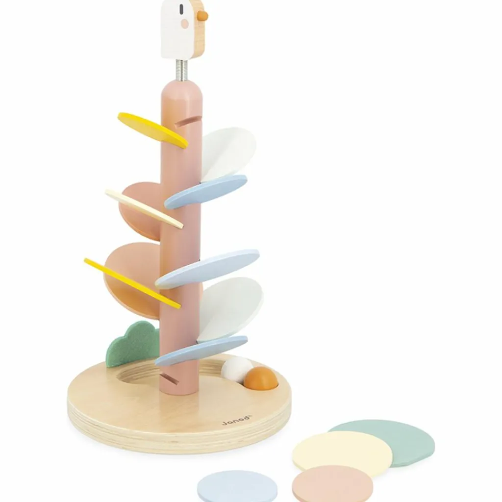 Hot Descendeur en bois Oiseau Sweet Cocoon Jeu D'Adresse