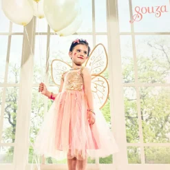 Hot Déguisement Joanna robe et ailes (3-4 ans) Enfant Déguisement Enfant