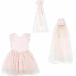 Déguisement princesse et couronne Cloud Pink (5-6 ans) Enfant Déguisement Enfant