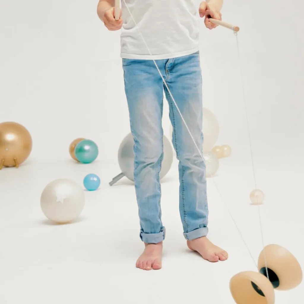 Outlet Diabolo beige pailleté Jeu D'Adresse