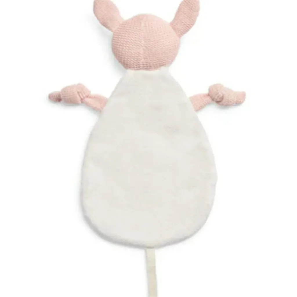 Best Doudou attache sucette biche en tricot rose pâle Doudou Attache Sucette