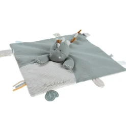 Clearance Doudou attache sucette bio Stégi le stégosaure TSO Doudou Attache Sucette