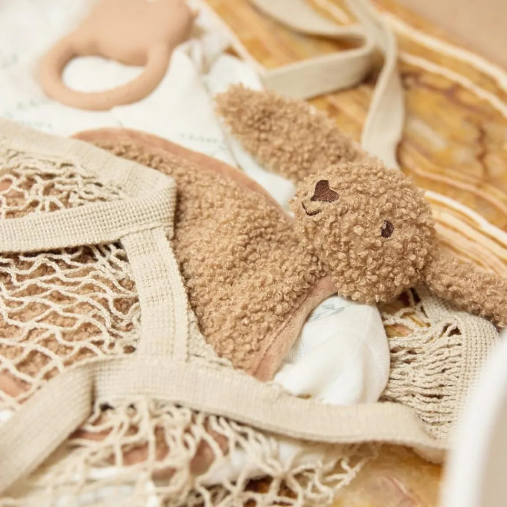 Doudou attache sucette Bunny Riverside Doudou Attache Sucette