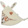 Online Doudou attache sucette Caramel forest lapin petit cœur (35 x 25 cm) Doudou Attache Sucette